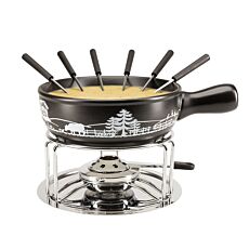 Nouvel Käsefondue-Set «Wiesenweide», 9-teilig für 6 Personen