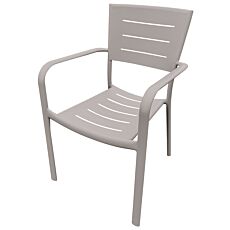 Chaise à accoudoirs «Playa», empilable