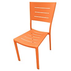 Chaise «Playa», empilable orange