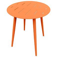 Bistrotisch «Playa», rund orange