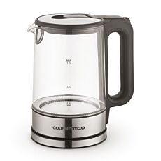 GOURMETmaxx Bouilloire en verre, 2200 W