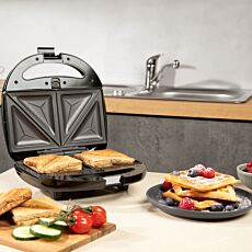 Gourmetmaxx Sandwichgrill 3-in-1, 800 W