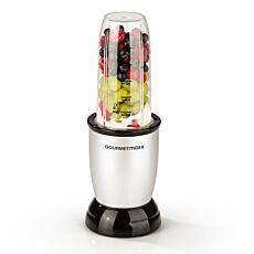 Gourmetmaxx Smoothie Mixer inkl. To-Go-Deckel, 4-tlg., 500 W