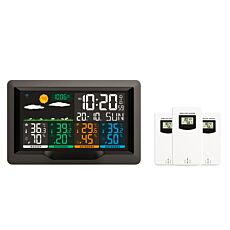 Funk-Wetterstation «MultiSensor», mit 3 Sensoren und USB-Ausgang