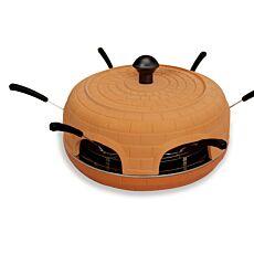 Ohmex Pizza-Ofen mit Terrakotta-Glocke
