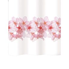 diaqua Duschvorhang «Sakura», wasserabweisend, 180 x 180 cm