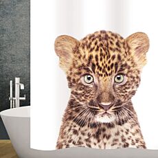 diaqua Duschvorhang «Leo», wasserabweisend, 180 x 180 cm