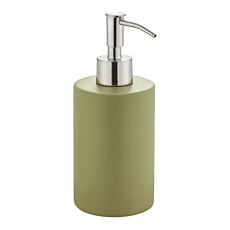 Distributeur de savon diaqua Zylo en céramique mate, design moderne