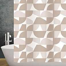 diaqua Duschvorhang «Pasito», wasserabweisend, 180 x 180 cm