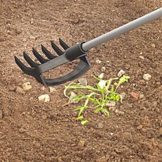 Gartenhacke & Kultivator, Teleskopstiel 56-122 cm, leichte Handhabung