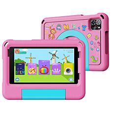 Pritom Tablette pour enfants « B7 », 7 pouces, avec housse de protection
