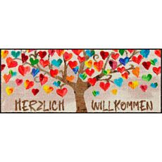 Türvorlage «Herzbaum», 30x75 cm