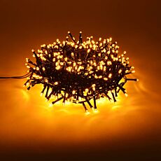 Guirlande pour sapin de Noël, lumière blanc chaud, pour l'intérieur et l'extérieur