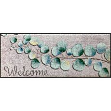 Paillasson « Eucalyptus Welcome », 30 x 75 cm