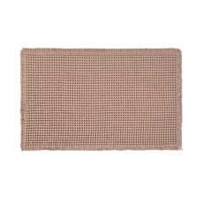 Tapis de bain « structure gaufrée », antidérapant et très absorbant