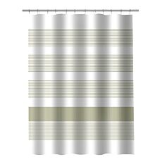 Rideau de douche en tissu « Rayures »