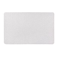 Wellness Duschmatte aus Kunststoff (PVC) - weiss
