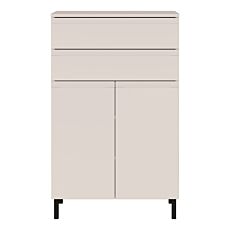 Badezimmer-Kommode «Silas», mit Soft-Close-Funktion beige