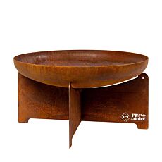 Braséro Feu du Jardin X70, mobile et peu encombrant