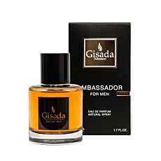 Eau de Parfum Gisada Ambassador Men, fragrance orientale-fraîche, 50 ml