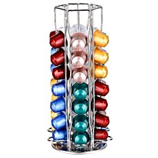Porte-capsules à café, pivotant, pour 42 capsules Nespresso