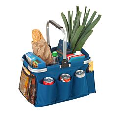 Panier de transport pliable « 37L », 6 poches extérieures, hydrofuge, charge maximale 10 kg