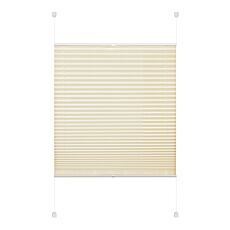Sonnenschutz EASYFIX Klemmplissee Pia, blickdicht, ohne Bohren