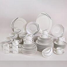 Service de vaisselle «Kayla », 74 pièces, pour 12 personnes
