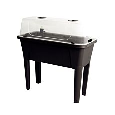 Jardinière surélevée avec couvercle, 45 litres, avec indicateur de niveau d'eau
