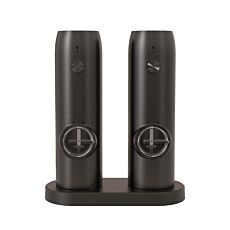 Elektrische Salz- und Pfeffermühlen, 2er Set mit USB-C und LED-Licht