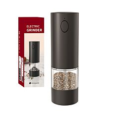 Elektrische Pfeffermühle, Akku, LED-Licht und Keramikmahlwerk