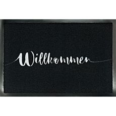 Türvorlage «Willkommen», 50 x 75 cm, rutschfest