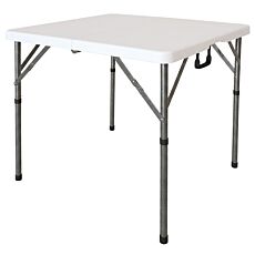 Table en plastique, pliable, 86x86 cm