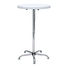 Table de bar et bistrot 2 en 1, réglable en hauteur, Ø 68 cm