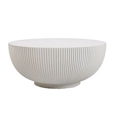 Table d'appoint en matériau minéral – 70x30 cm