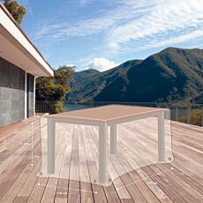 Housse de protection pour table de jardin «Oxford 600D», 220x110x70 cm