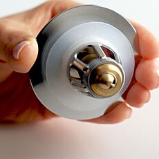 Drain Magic Abfluss-Stöpsel 2in1, mit Siebfunktion, Ø 3.8–4.5 cm