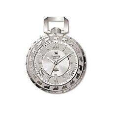 Montre de poche Trauffer avec chaîne d'ancre et Superluminova
