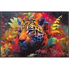 wash+dry Türmatte «Leopy Mc Leopard», 50x75 cm