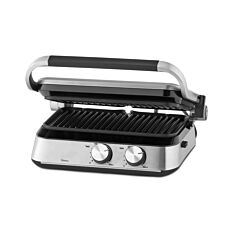 Grill à panini Trisa « Prime 2 en 1 », Dual Control, ouverture à 180°