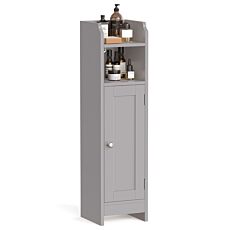VASAGLE Badezimmerschrank «Nino» – grau
