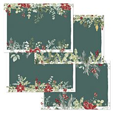 Papiertischset «Festive», mit festlichen Motiven