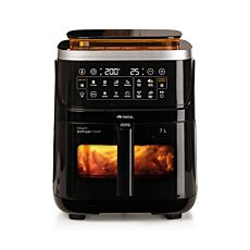 Friteuse à air chaud Ariete 4 en 1 avec fonction vapeur, 7 L, 10 programmes
