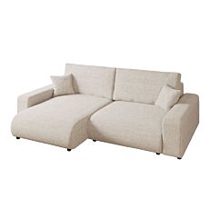 Ecksofa Junai mit Bettfunktion und Bettkasten