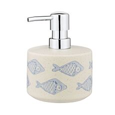 Distributeur de savon « Aquamarin », céramique, env. 475 ml, finition mate