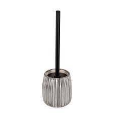 Garniture de brosse de WC « Pascoli », céramique structurée, avec brosse