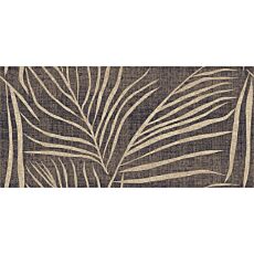 Läufer «Leaves» 67x150 cm grau