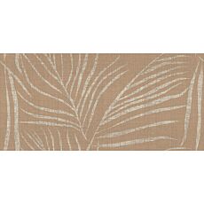 Tapis de passage « Leaves » 67x150 cm – taupe