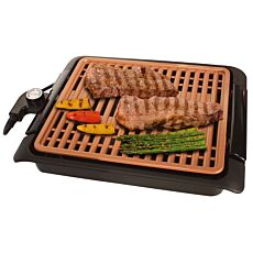 Gril électrique Starlyf Smokefree Grill, sans fumée, avec revêtement antiadhésif