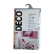 Nappe « MILANO Edelweiss », ronde Ø 160 cm, lavable et facile d'entretien